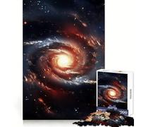 Spiral Galaxy in Space 1000 Pieces Jigsaw Puzzles for Adults Thought Toy Calming Play Precise Edge Heartfelt Gift 50x75cm