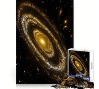 Spiral Galaxy in Space 1000 Pieces Jigsaw Puzzles for Adults Thought Toy Calming Play Precise Edge Heartfelt Gift 38x52cm