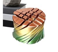 Spiral Gear Cylinder - Sensory Rotation Gadget, Tactile Learning Module, Pattern Sequencing Interactive Roller | Focus Boosting Finger Skill Game For Libraries Waitingrooms Lounges Playgrounds Travels