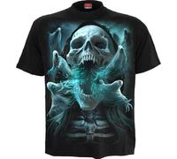 Spiral - GHOST SKULL Un - Unisex - short sleeve t-shirts - 3X Large - B778z