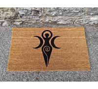 Spiral Goddess Door Mat Doormat Witchcraft Gift Wiccan Gift Pagan Gift Witchy Gift Unusual Gift Witch Decor Funny Door Mat Housewarming Gift Indoor Outdoor Non Slip Door mat 50x80cm