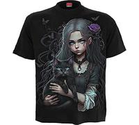 Spiral - Goth Familiar - Front Print T-Shirt Black - S