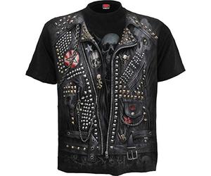 Spiral - Goth Metal - Allover T-Shirt Black - M