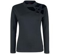 Spiral Gothic Elegance Long-sleeve Shirt black S