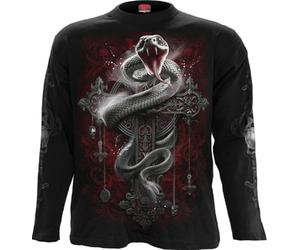 Spiral - Gothic Serpent - Longsleeve T-Shirt Black - M