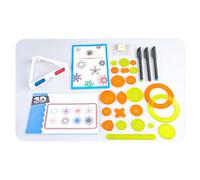 Spiral Graph Craft Kit Multipurpose Craft Kit - Arts & Crafts Paper Craft Supplies for Travel, Birthday, Home and School