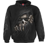 GRIM RIPPER - Hoody Black Spiral Black XL