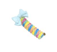 Spiral Hair Bobbles 1pair Adult Telephone Cable Ring Cute Hair Ring Large Frosted Adult Hair Tie Head Ring Children's Telephone Hephone Cable(252)