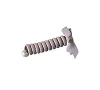 Spiral hair ties 1pair Female High Ponytail Bubble Braid Hair Rope Sense Tie Headrope Bow Telephone Cable Loop Headwear Spiral braided hair ties for sport(5)