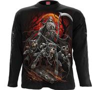 Spiral Longsleeve T-Shirt Harbingers Black Size M