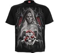 HIGH PRIESTESS - T-Shirt Black Spiral Black S