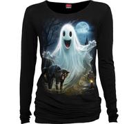 Spiral - HIGH SPIRITS - Baggy Top Black - L L