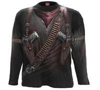 Spiral - Holster Wrap - Allover Longsleeve T-Shirt Black - S