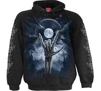 Spiral - GRIM ROCKER (Unisex Black Hoodies) Ex Ex Large