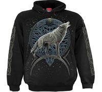 Spiral - Celtic Wolf - Hoody Black - L