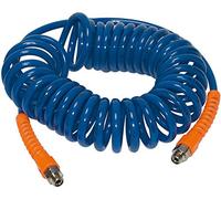 Spiral hose, screw connection and kink protection spring, PU, G 3/8, hose ø 12x8, PN at 23 °C max. 10 bar, length: 10 m