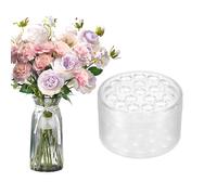 Spiral Ikebana Stem Holder, Ikebana Vase Flower Arranging Accessories, Transparent & Reusable Bouquet Twister for Stems of Various Sizes Flower Pot Decorate (Large Size)