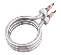 Spiral Immersion Heating Element, Coffee Tube 220V, Electric Water Heater M12 for Distillation, 600W-2300W SUS304(1200W)