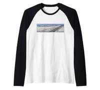 Spiral Jetty Raglan Baseball Tee