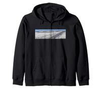 Spiral Jetty Zip Hoodie