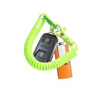 Spiral Key Chain Bracelet | Colorful Flexible Spiral Wrist Coil,Coil Bracelet, Key Ring for Keys Wallet Cellphone and Other Important Item