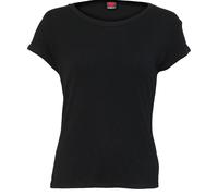 Spiral Direct URBAN FASHION - Boatneck Cap Sleeve Top Black - XL - SPI - SPI