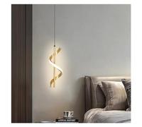 Spiral Led Pendant Light Fixtures 22W Adjustable Hanging Island Light Compatible with Living Room Bedroom Kitchen Modern