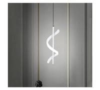 Spiral Led Pendant Light Fixtures 22W Adjustable Hanging Island Light Compatible with Living Room Bedroom Kitchen Modern