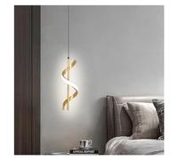 Spiral Led Pendant Light Fixtures 22W Adjustable Hanging Island Light Compatible with Living Room Bedroom Kitchen Modern