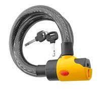 Spiral lock with alarm for bike bicycle accessories spare parts