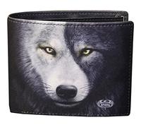 Spiral Bifold Wallet Wolf Chi – RFID Blocking, Gift Box
