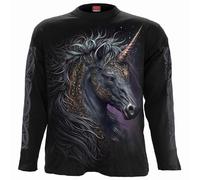 Spiral - Celtic Unicorn - Longsleeve T-Shirt Black - M