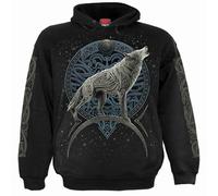 Spiral Men's CELTIC WOLF - Hoody Black | Size: Small Spiral Black S