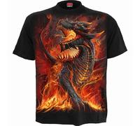 Spiral T-Shirt Draconis - Unisex Short-Sleeve - Black XL