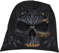 Spiral Mens Light Cotton Beanies Black Balaclava, Black, L UK