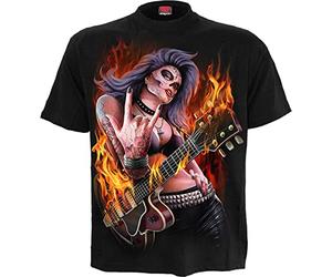 Spiral Mens M101 T-Shirts, Black, L UK