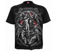 Spiral Mens M101 T-Shirts, Black, S UK
