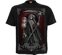 Spiral Mens M101 T-Shirts, Black, XXL UK