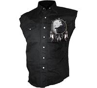 Spiral Mens M602 - Workshirts Button Down Shirt, Black, 4XL UK