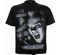 Spiral Men's THE LOST BOYS - NEVER DIE - T-Shirt Black | Size: Medium Spiral Black M