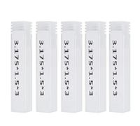 Spiral Milling Cutter Tungsten Steel Single Blade CNC Engraving Machine Tool 3.175x1.5x3mm 5Pcs High Precision Durable for CNC Router Engraving