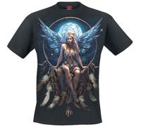 Spiral Men's MOON FAIRY - T-Shirt Black | Size: 2XL Spiral Black 2XL