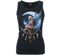 Spiral Moon Fairy Top black L