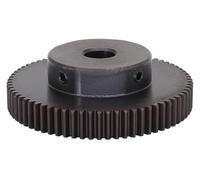 Spiral Motor Teeth Spur Gear, 1pcs 1 Module 80 Teeth Spur Gear Motor Gear 1M 72T 80T Step Pinion Gear 45 Carbon Steel Gear 8mm 15mm 20mm Inner Hole Gear miter worm(14 mm,80 Teeth)