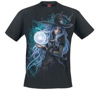 Spiral Mystic Moon T-shirt T-Shirt black S