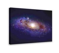 Spiral Nebula Space Galaxy Cosmic Art Canvas Poster Bedroom Decor Landscape Office Room Decor Gift 8" L X 12" W