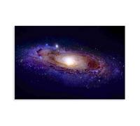 Spiral Nebula Space Galaxy Cosmic Art Canvas Poster Bedroom Decor Landscape Office Room Decor Gift 8" L X 12" W