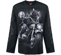 Spiral Nine Lives Long-sleeved Top black XXL