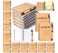 Spiral Notebook 21 Set Thank You Gifts Bulk Inspirational Note book Portable Pocket Journal Employee Notepad Appreciation Gifts Lined Note Pad for Home/School/Office Supplies