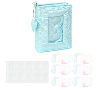 Spiral Notebook - 5 Rings with Cute Heart Pendant, M5 Journal with Stickers for Writing and Planning | Elegant Writing Notebook for Women, Teens, College Students,